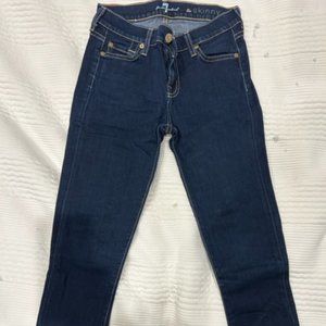7 For All Mankind - The Skinny Jeans - Size 25
